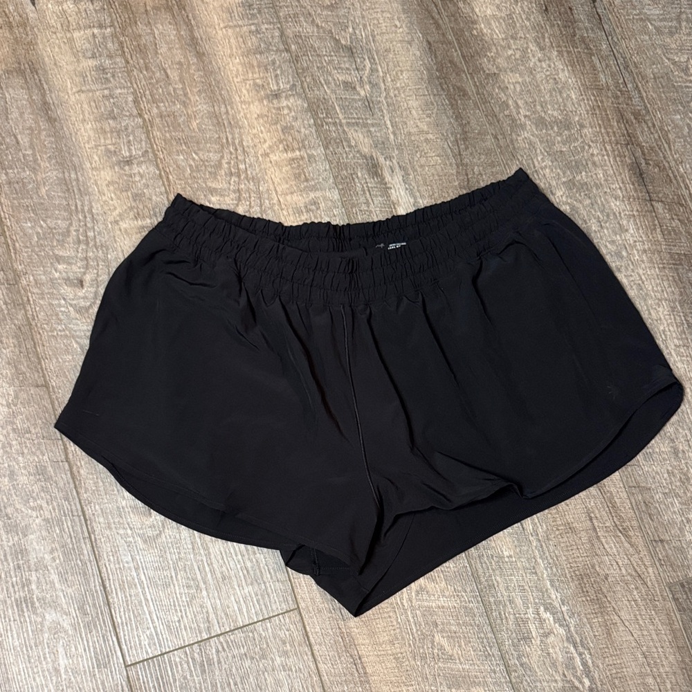 Women's Athletic Black Shorts